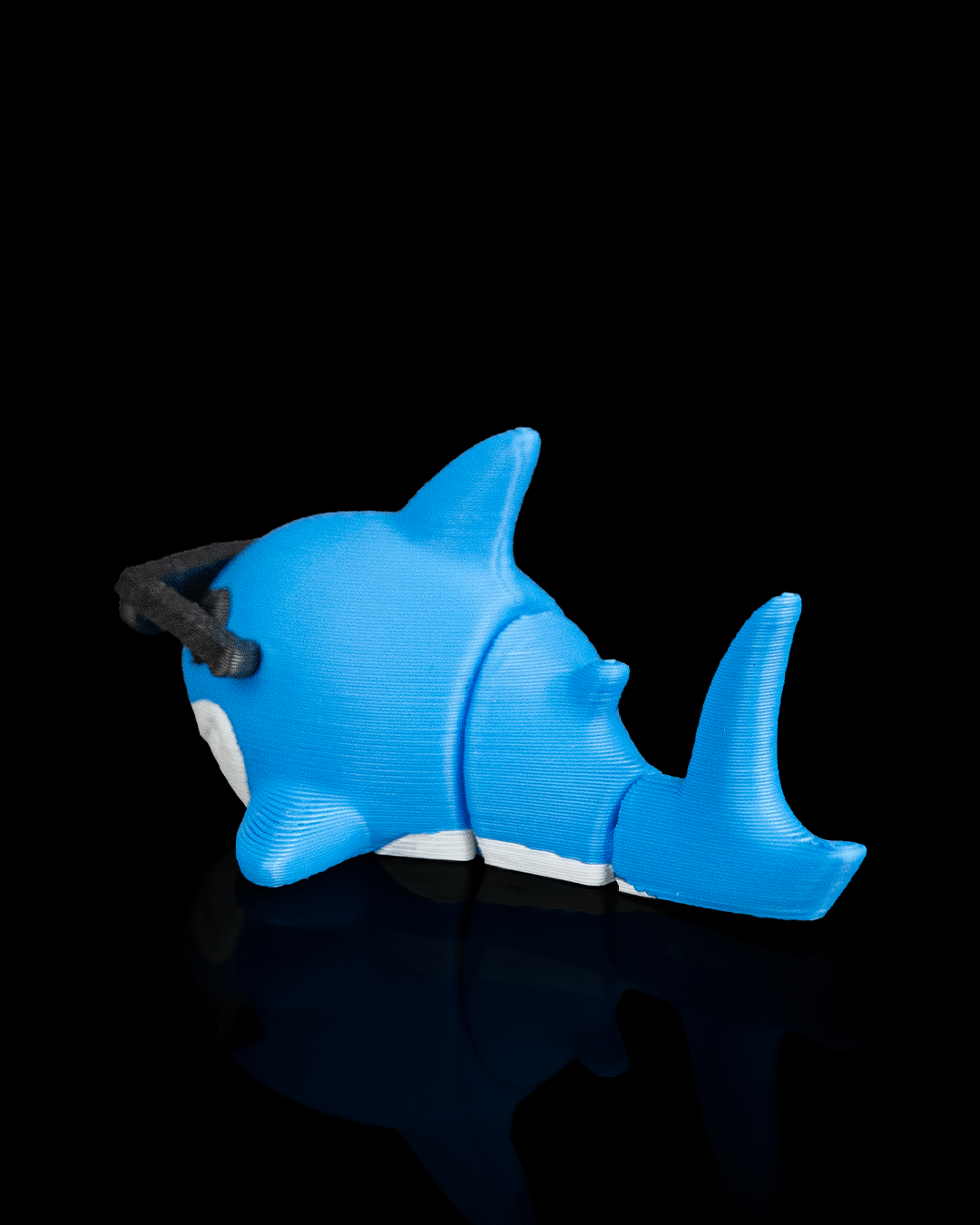 Chaveiro Tubarão Fixe Articulado com Óculos 3D - Image 6